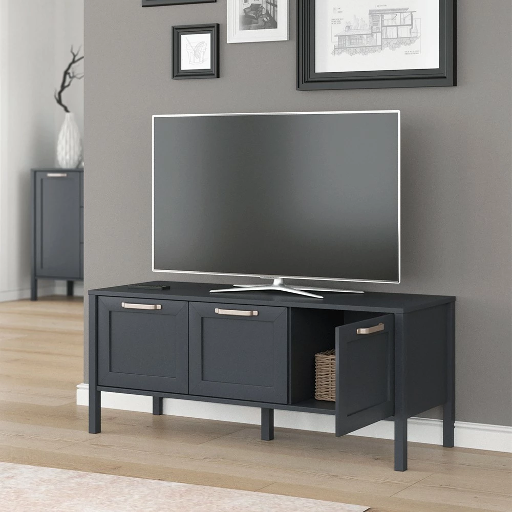 Vicco Lowboard „Ewan“ Anthrazit 4 Vicco Lowboard „Ewan“ Anthrazit – Bild 2