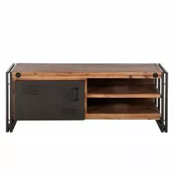 Ars manufacti TV-Lowboard Manchester I - Akazie massiv / Metall - Akazie / Anthrazit -Kommoden Verkäufe 2023 lowboard manchester i akazie massiv metall 4872748