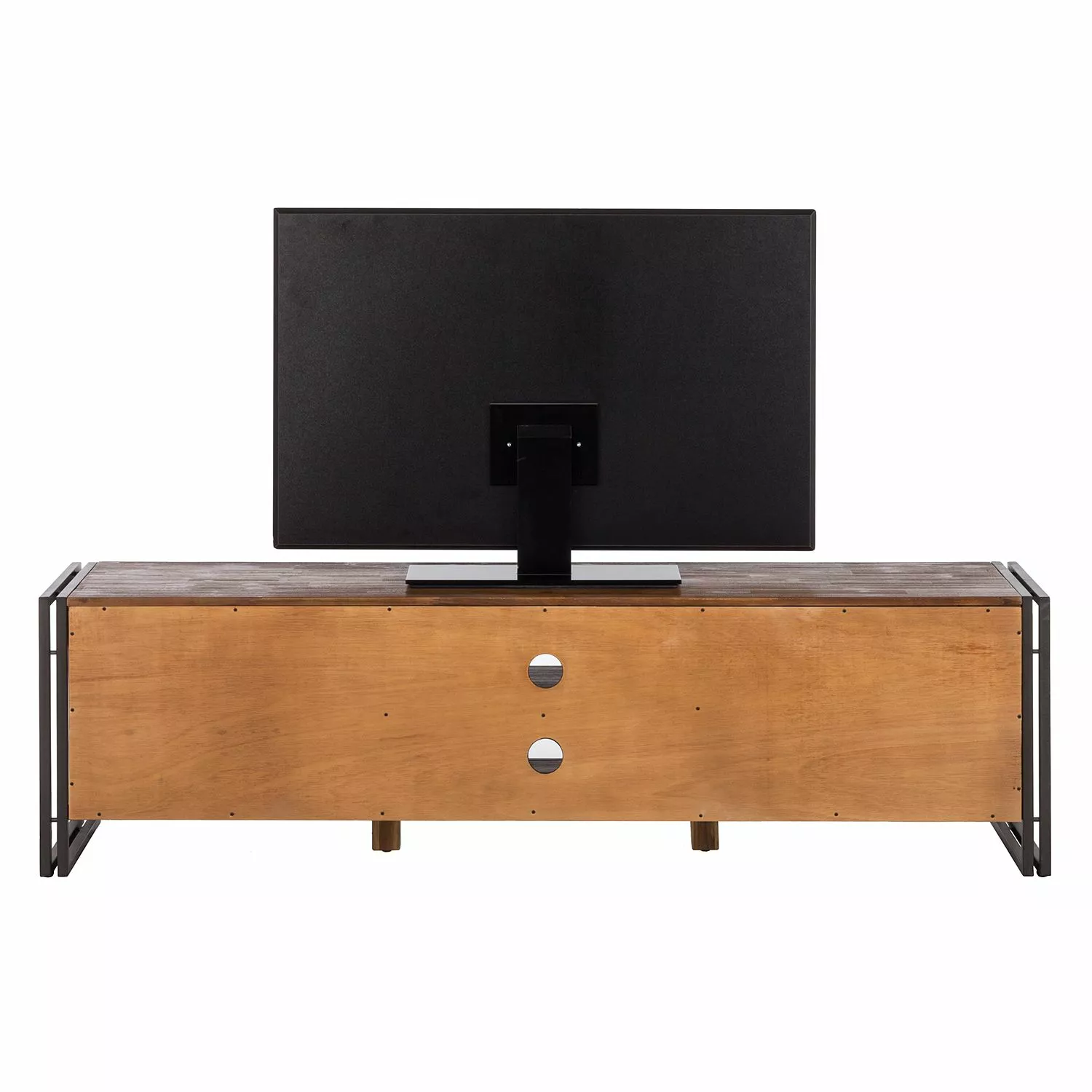 Ars manufacti TV-Lowboard Manchester II - Akazie massiv / Metall - Akazie / Anthrazit 10 Ars manufacti TV-Lowboard Manchester II - Akazie massiv / Metall - Akazie / Anthrazit – Bild 8