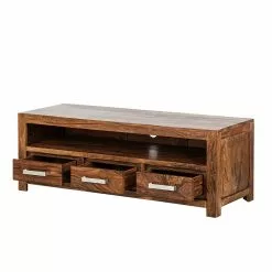 Ars Natura TV-Lowboard Ohio II - Shessham massiv -Kommoden Verkäufe 2023 lowboard ohio 3 schubladen 1 grosses fach 1350913