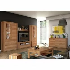 Ars Natura TV-Lowboard Lombok I - Teilmassiv -Kommoden Verkäufe 2023 standvitrine lombok iii teilmassiv wildeiche 5004076