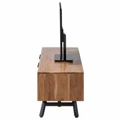 Ars manufacti TV-Lowboard Amla II - Akazie massiv / Metall - Akazie / Anthrazit -Kommoden Verkäufe 2023 tv lowboard amla ii akazie massiv metall akazie anthrazit 4947000