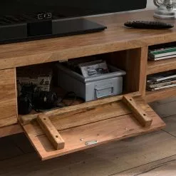 Ars manufacti TV-Lowboard Amla II - Akazie massiv / Metall - Akazie / Anthrazit -Kommoden Verkäufe 2023 tv lowboard amla ii akazie massiv metall akazie anthrazit 5006128