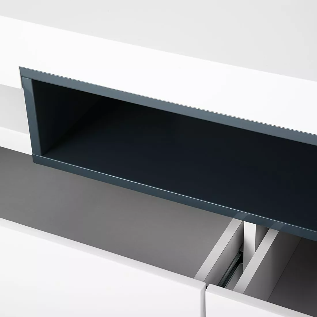 Loftscape TV-Lowboard Anna - Weiß 9 Loftscape TV-Lowboard Anna - Weiß – Bild 7