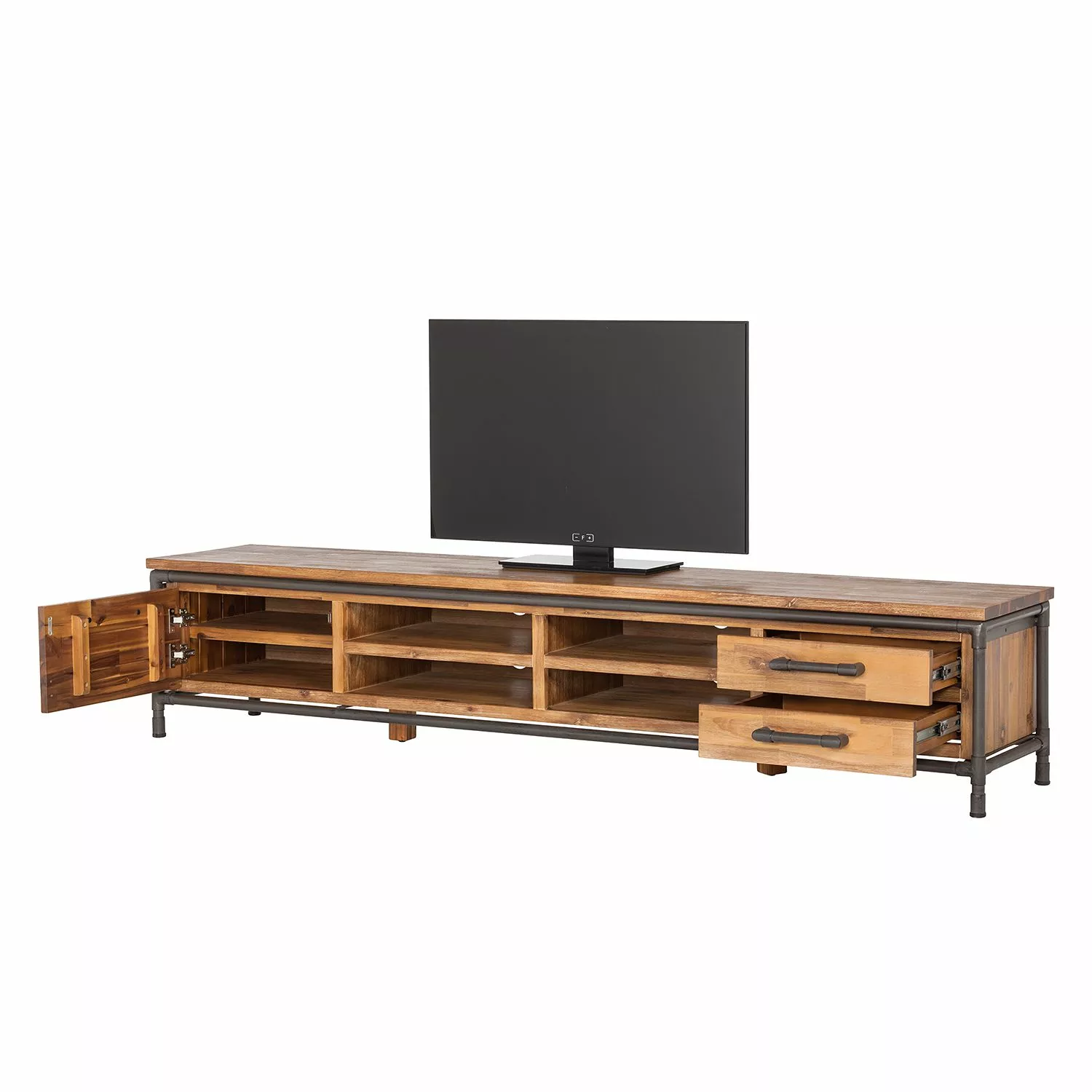 Ars manufacti TV-Lowboard Atelier II - Akazie teilmassiv 6 Ars manufacti TV-Lowboard Atelier II - Akazie teilmassiv – Bild 4