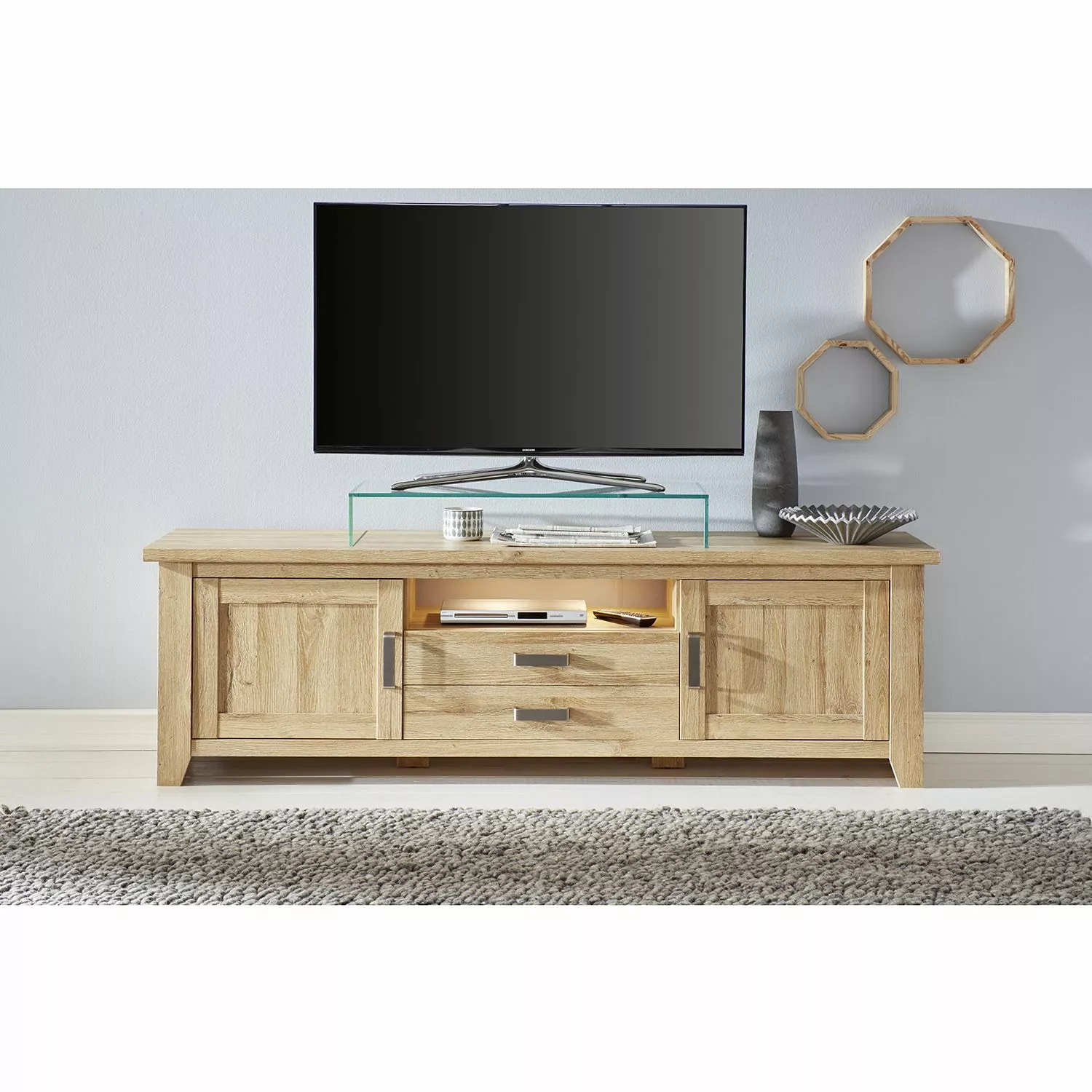 Trendteam TV-Schrank Canyon II - Alteiche Dekor 4 Trendteam TV-Schrank Canyon II - Alteiche Dekor – Bild 2