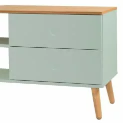 Tenzo TV-Lowboard Dot - Mint -Kommoden Verkäufe 2023 tv lowboard dot eiche teilmassiv mint 4148296