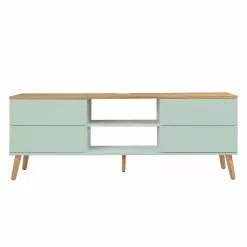 Tenzo TV-Lowboard Dot - Mint -Kommoden Verkäufe 2023 tv lowboard dot eiche teilmassiv mint 4148304