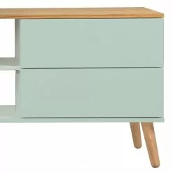 Tenzo TV-Lowboard Dot - Mint -Kommoden Verkäufe 2023 tv lowboard dot eiche teilmassiv mint 4148308