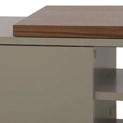 Temahome TV-Lowboard Echo - Grau / Walnuss -Kommoden Verkäufe 2023 tv lowboard echo weiss walnuss 3955156