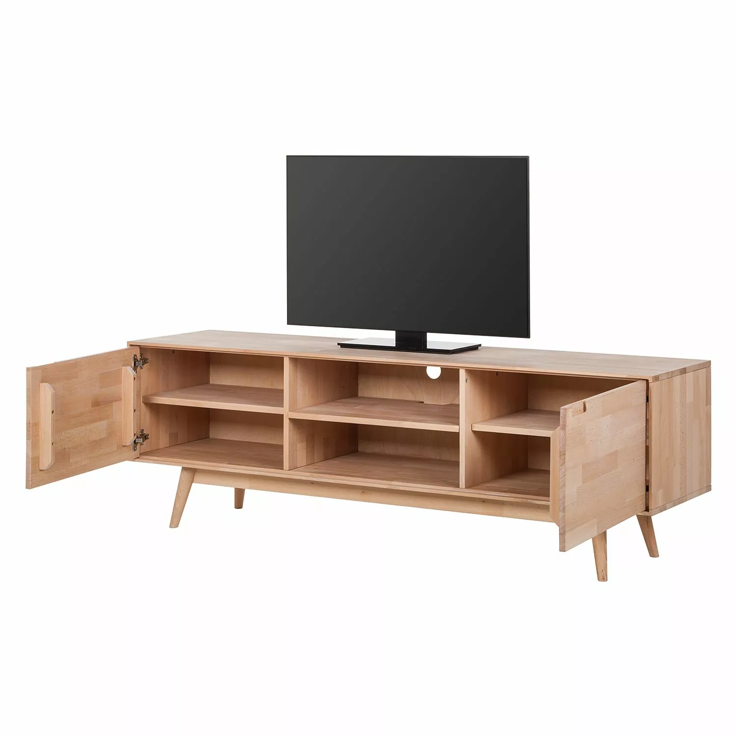 Mørteens TV-Lowboard Finsby - Buche massiv 7 Mørteens TV-Lowboard Finsby - Buche massiv – Bild 5