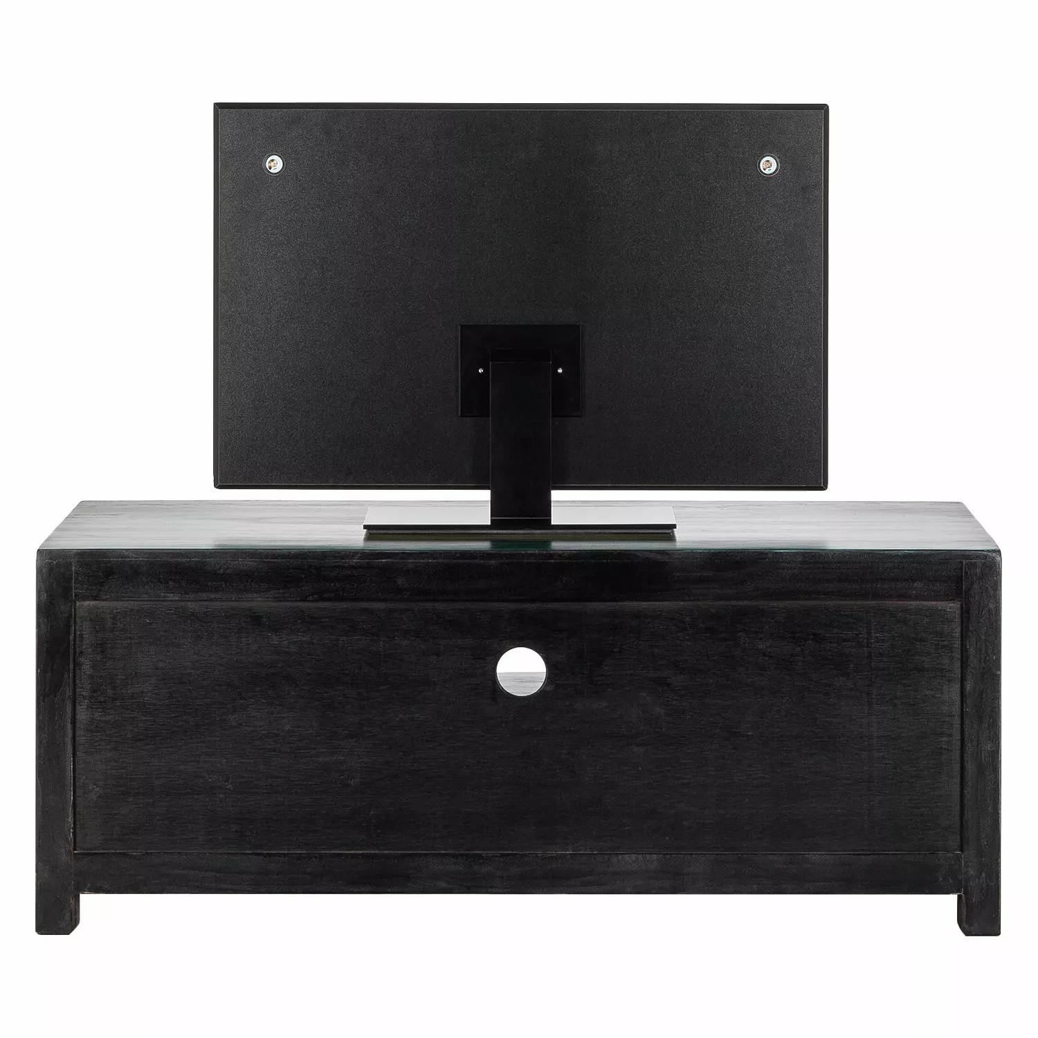 Wolf-Möbel TV-Lowboard Goa I - Mango teilmassiv - Mango Dunkelbraun 9 Wolf-Möbel TV-Lowboard Goa I - Mango teilmassiv - Mango Dunkelbraun – Bild 7