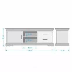 Ars manufacti TV-Lowboard Hunter - Mango massiv / Metall - Mango / Blaugrau -Kommoden Verkäufe 2023 tv lowboard hunter mango massiv metall mango blaugrau 5159616