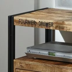 Wolf-Möbel TV-Lowboard Iron - Mango massiv / Eisen -Kommoden Verkäufe 2023 tv lowboard iron mango massiv eisen 3718073