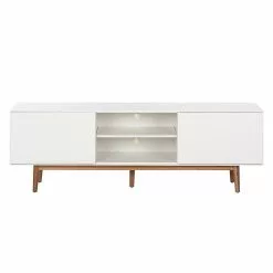 Mørteens TV-Lowboard Lindholm - Weiß - 180 x 45 cm -Kommoden Verkäufe 2023 tv lowboard lindholm eiche teilmassiv weiss 526620