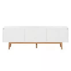 Mørteens TV-Lowboard Lindholm - Weiß - 180 x 45 cm -Kommoden Verkäufe 2023 tv lowboard lindholm eiche teilmassiv weiss 526622