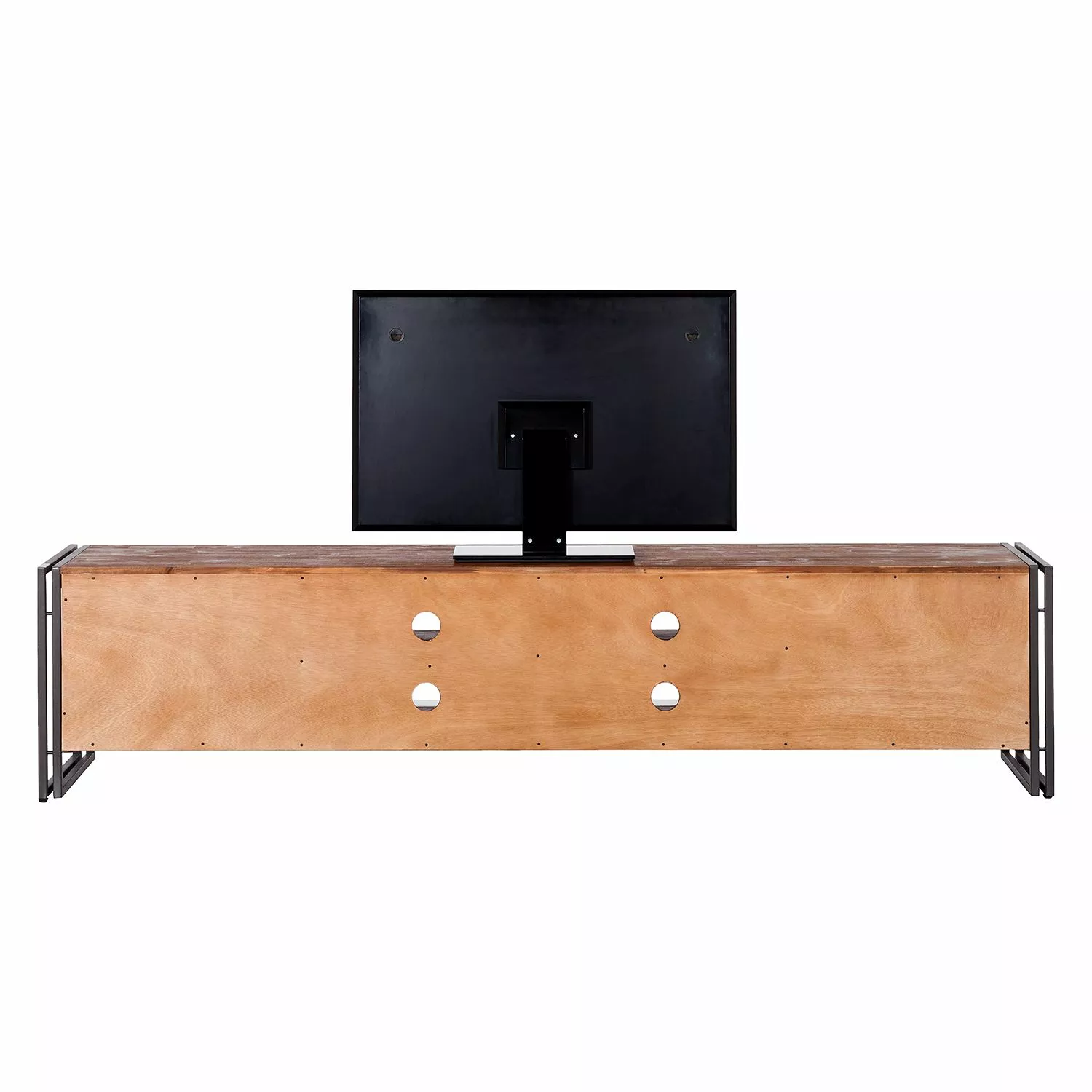 Ars manufacti TV-Lowboard Manchester - Akazie teilmassiv / Metall - Akazie / Anthrazit 7 Ars manufacti TV-Lowboard Manchester - Akazie teilmassiv / Metall - Akazie / Anthrazit – Bild 5