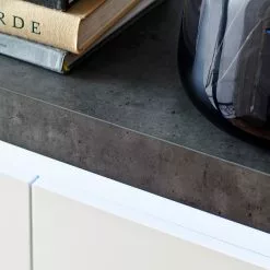 Fredriks TV-Lowboard Namona II - Inkl. Beleuchtung - Beton Dekor / Weiß -Kommoden Verkäufe 2023 tv lowboard namona ii inkl beleuchtung weiss anthrazit weiss anthrazit 3666797