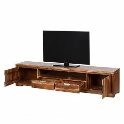 Wolf-Möbel TV-Lowboard Vision II - Akazie massiv -Kommoden Verkäufe 2023 tv lowboard vision ii akazie massiv 4024644