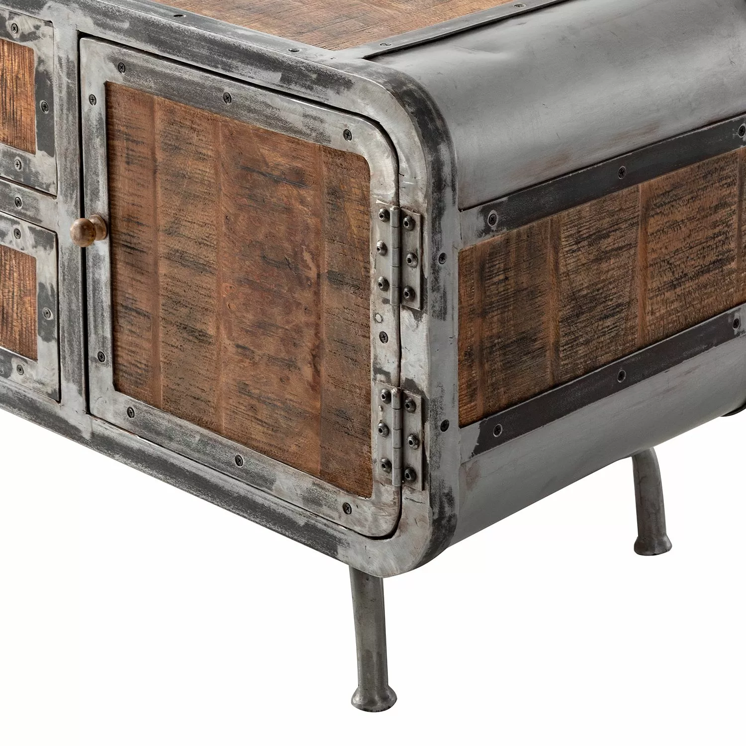 Ars manufacti TV-Lowboard Wharton II - Akazie teilmassiv / Stahl 9 Ars manufacti TV-Lowboard Wharton II - Akazie teilmassiv / Stahl – Bild 7