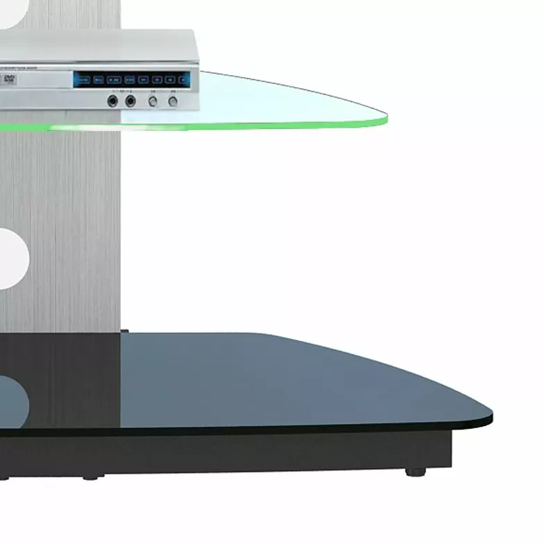 Jahnke TV-Rack CU-MR 50 (inkl. Beleuchtung) - Aluminium/Glas 5 Jahnke TV-Rack CU-MR 50 (inkl. Beleuchtung) - Aluminium/Glas – Bild 3